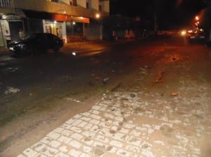 Atropelamento foi em frente a restaurante no Balneário